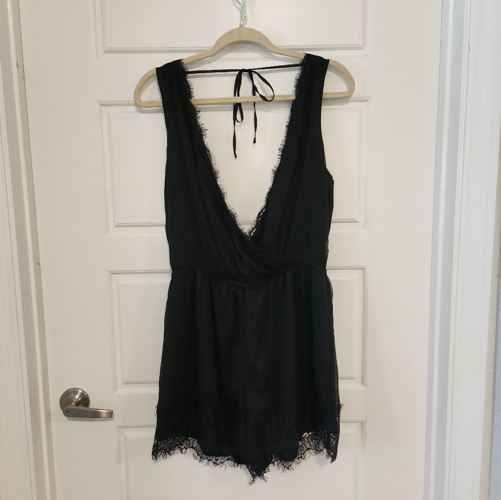 Bebe Lace Romper